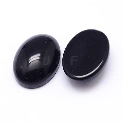 K9 Glass Cabochons Oval Flat Back Cabochons X-GGLA-L002B-02-1