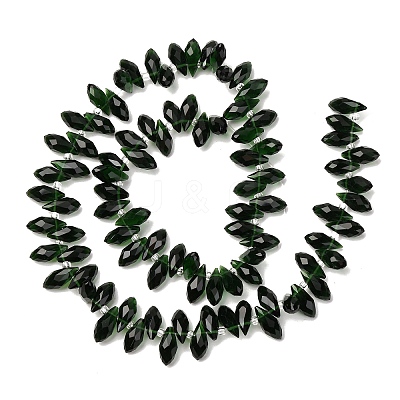 Crystal Glass Beads Strands GLAA-D033-36-1