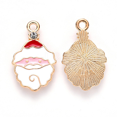 Alloy Enamel Pendants ENAM-S121-004B-02-1
