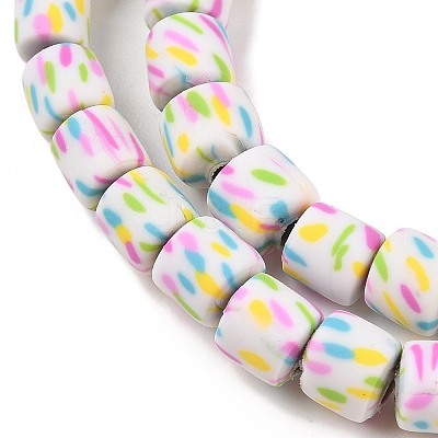 Handmade Polymer Clay Beads Strand CLAY-Z002-01H-1