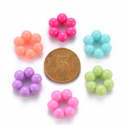 Opaque Acrylic Bead Frames X-TACR-S153-01B-M-1