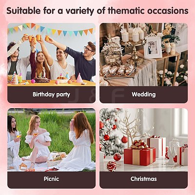 Hexagon Donut Cardboard Boxes CON-WH0019-18B-1
