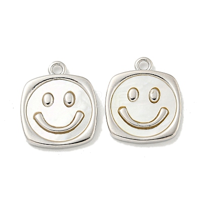 Natural White Shell Pendants KK-A214-11P-1