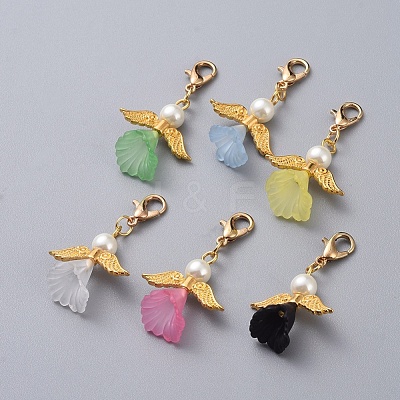 Guardian Angel Pendant Decorations HJEW-JM00383-1