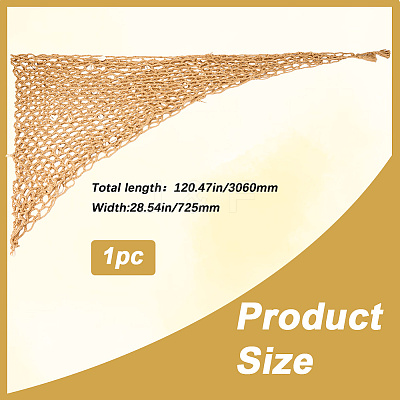 Polyester Women Crochet Beach Cover Up Sarong Wrap FIND-WH20019-154-1