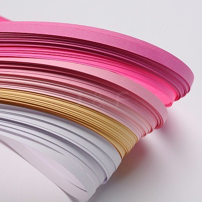 6 Colors Quilling Paper Strips X-DIY-J001-5mm-A03-1
