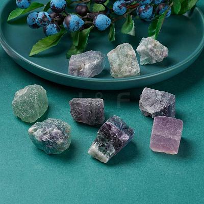 Rough Raw Natural Fluorite Beads G-F710-06A-1