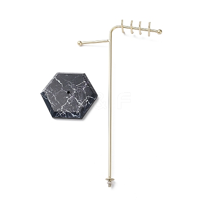 T Bar Iron Jewelry Display Stands ODIS-K003-08LG-1