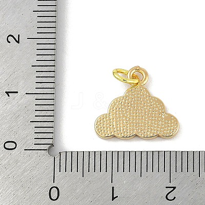 Brass Enamel Pendants X-KK-B114-17G-02-1