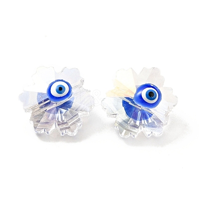 Transparent Glass Beads GLAA-F121-14B-1