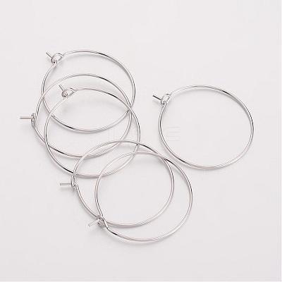 Brass Wine Glass Charm Rings EC067-2NF-1
