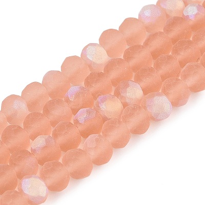 Transparent Glass Beads Strands LS-EGLA-A044-T6mm-MB21-1