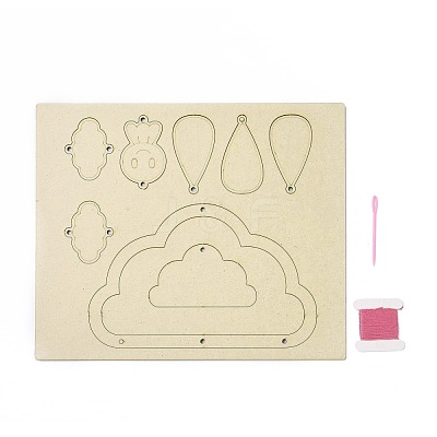 DIY Cloud Wind Chime Making Kit DIY-A029-04-1