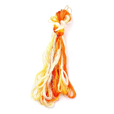 Real Silk Embroidery Threads OCOR-D012-01W-1