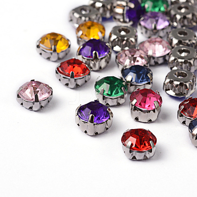 Sew on Rhinestone GACR-D001-6mm-M-1