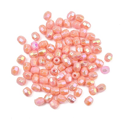 AB Color Plated Eco-Friendly Poly Styrene Acrylic Beads TACR-L003-44-1