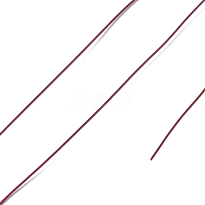 6 Rolls 6 Colors Round Copper Wire Set for Jewelry Making CWIR-NH0001-03C-0.4mm-1