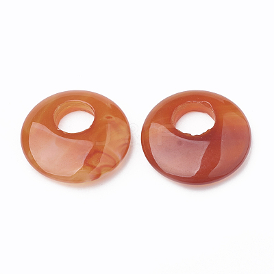 Natural Carnelian Pendants G-S330-35-1