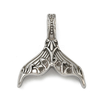 304 Stainless Steel Pendants STAS-P446-13F-P-1