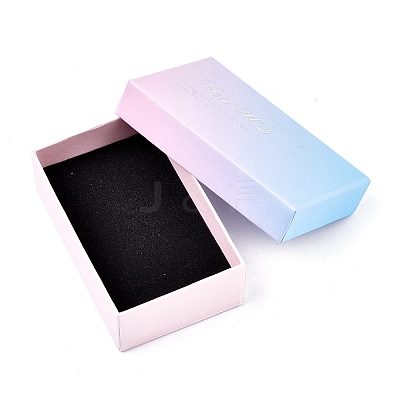 Best Wish Cardboard Pendant Necklace & Ring Boxes CBOX-L008-007B-01-1