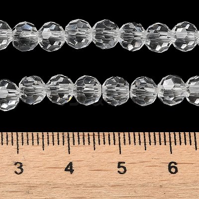 Transparent Glass Beads EGLA-A035-T6mm-D19-1