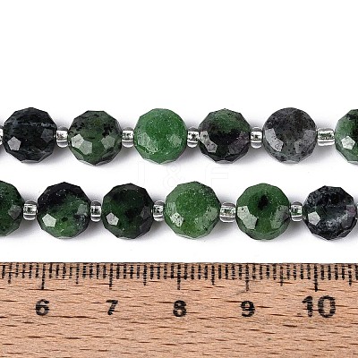 Natural Ruby in Zoisite Beads Strands G-B153-B18-1