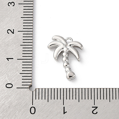 Brass Pave Clear Cubic Zirconia Pendants KK-V016-01P-1