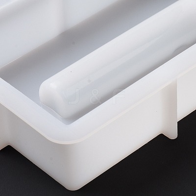 Trapezoid Display Holder Silicone Molds DIY-M045-06A-1