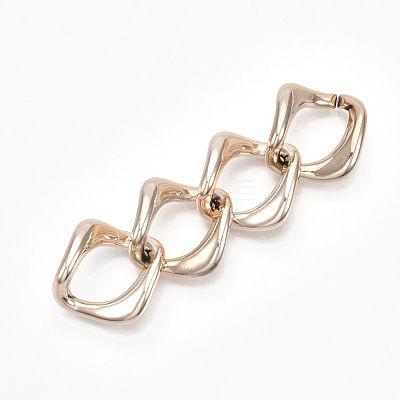 UV Plating ABS Plastic Linking Rings CCB-S162-01B-03-1