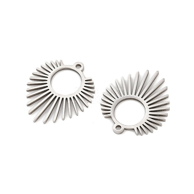 201 Stainless Steel Pendants STAS-U052-02E-P-1