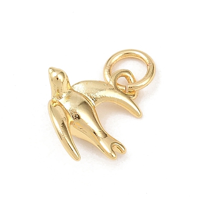 Brass Pendants KK-Z132-25G-1