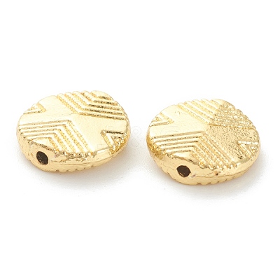 Rack Plating Alloy Beads KK-J277-23-1