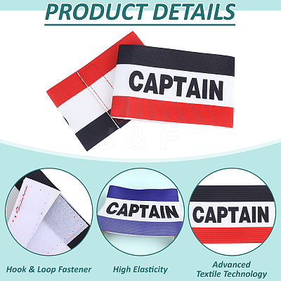 18Pcs 9 Colors Polyester Elastic Armband DIY-ME0003-14-1