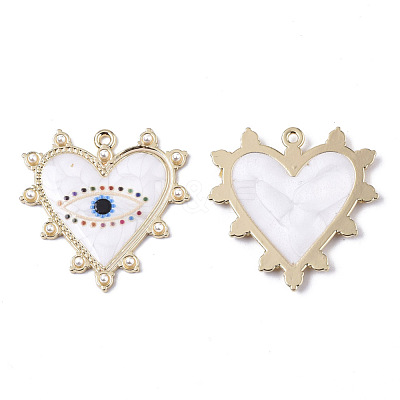 Printed Alloy Pendants X-ENAM-S016-69E-1