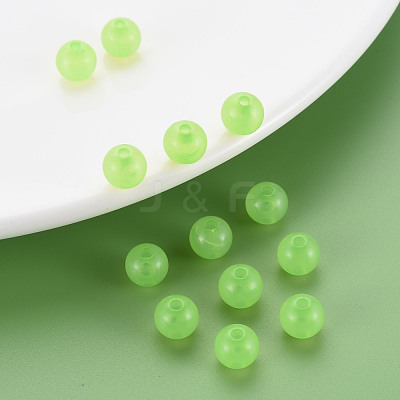 Imitation Jelly Acrylic Beads MACR-S373-66-EA06-1