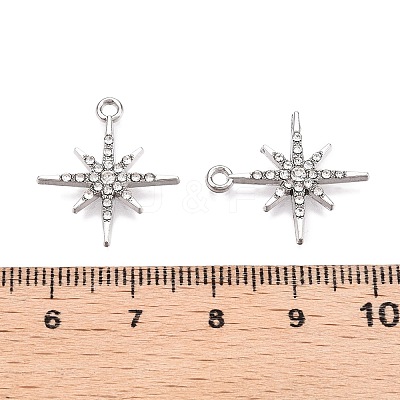 Rack Plating Alloy Pendants FIND-N005-33P-1