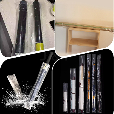 Rectangle Plastic Film Storage Bags ABAG-WH0038-46-1