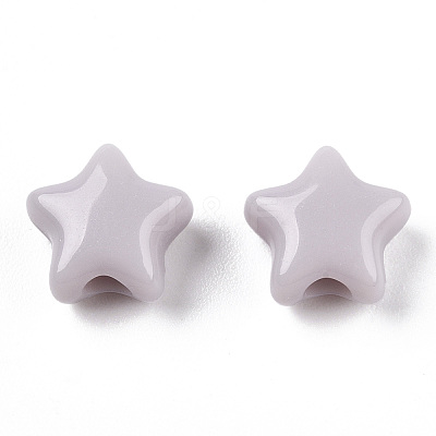 Opaque Acrylic Beads MACR-T047-01-04-1