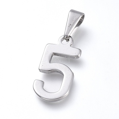 Non-Tarnish 304 Stainless Steel Pendants STAS-L210-05I-P-1
