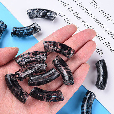 Transparent Acrylic Beads X-MACR-S372-001F-C10-1