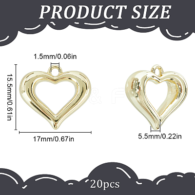 20Pcs Alloy Pendants FIND-SC0010-23-1
