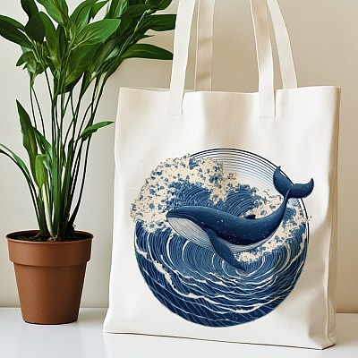 Canvas Women's Tote Bags ABAG-WH0056-002-1
