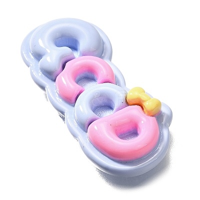 Opaque Resin Cabochons RESI-D275-02F-1