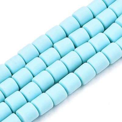 Handmade Polymer Clay Beads Strands CLAY-ZX006-01-72-1