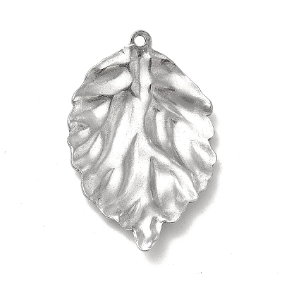 Non-Tarnish Textured 304 Stainless Steel Pendants LS-STAS-P319-50P-1