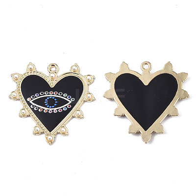 Printed Alloy Pendants X-ENAM-S016-69A-1