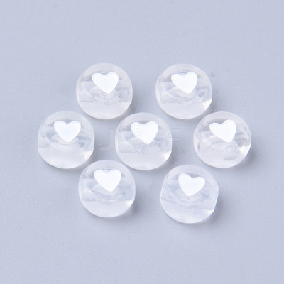 Transparent Acrylic Beads TACR-S150-05A-08-1