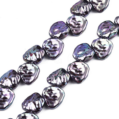 ABS Plastic Imitation Pearl Beads Strands KY-N015-01A-1
