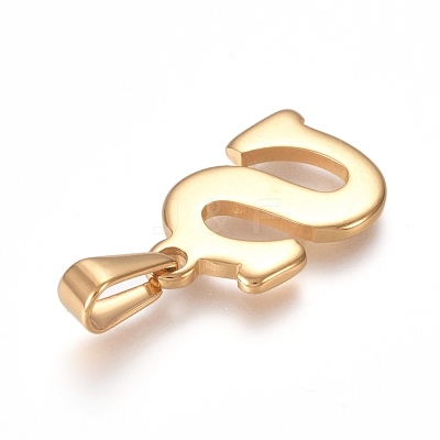304 Stainless Steel Pendants STAS-F106-95G-S-01-1