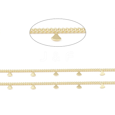 Brass Curb Chains CHC-M025-05G-1